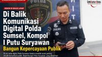 Di Balik Komunikasi Digital Polda Sumsel, Kompol I Putu Suryawan Bangun Kepercayaan Publik