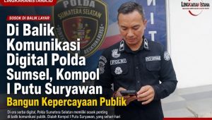 Di Balik Komunikasi Digital Polda Sumsel, Kompol I Putu Suryawan Bangun Kepercayaan Publik