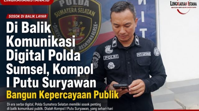 Di Balik Komunikasi Digital Polda Sumsel, Kompol I Putu Suryawan Bangun Kepercayaan Publik